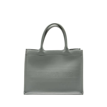Top quality Dior Medium Booktote Calfskin Grey