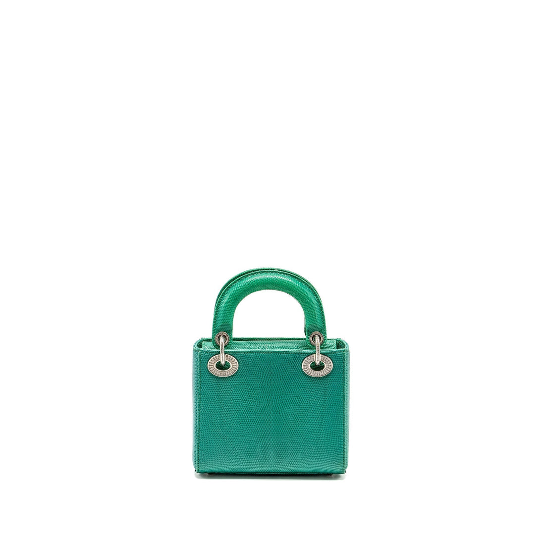 Top quality Dior Mini Lady Top quality Dior Lizard Green Crystal