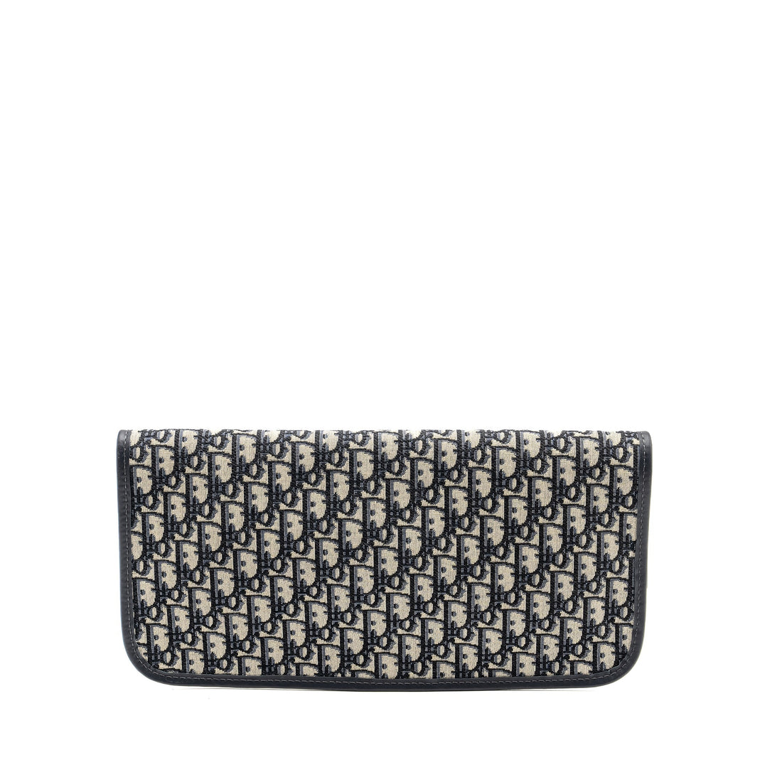 Top quality Dior Folder Clutch Blue Top quality Dior Oblique Canvas/Leather