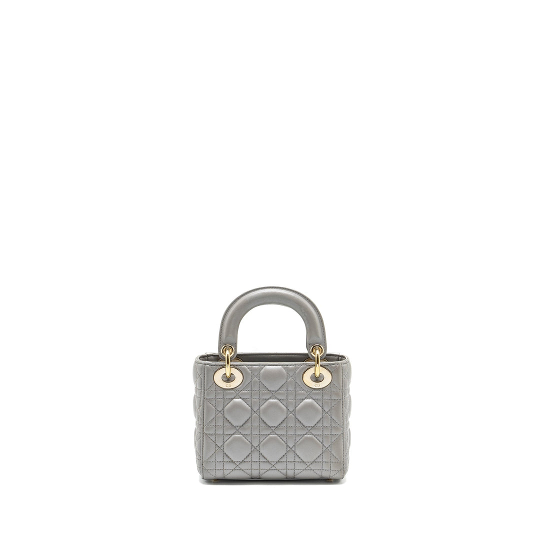 Top quality Dior Mini Lady Top quality Dior Lambskin Grey