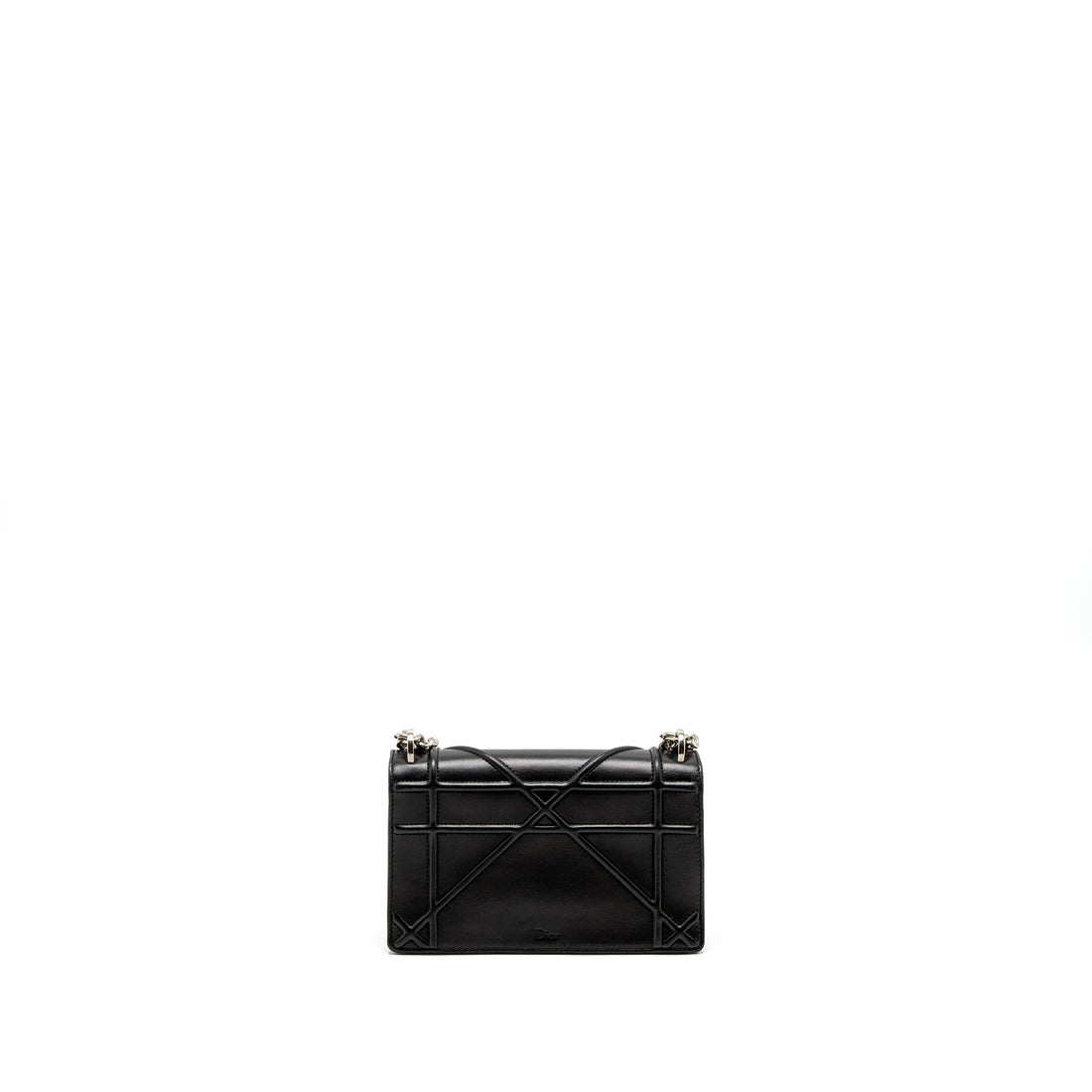 Top quality Dior Mini Top quality Diorama Bag Calfskin Black