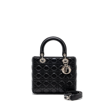 Top quality Dior medium lady Top quality Dior lambskin Black