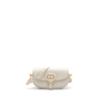 Top quality Dior Bobby East-West Bag Box Calfskin White