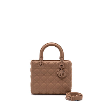 Top quality Dior medium lady Top quality Dior cannage calfskin blush ultramatte