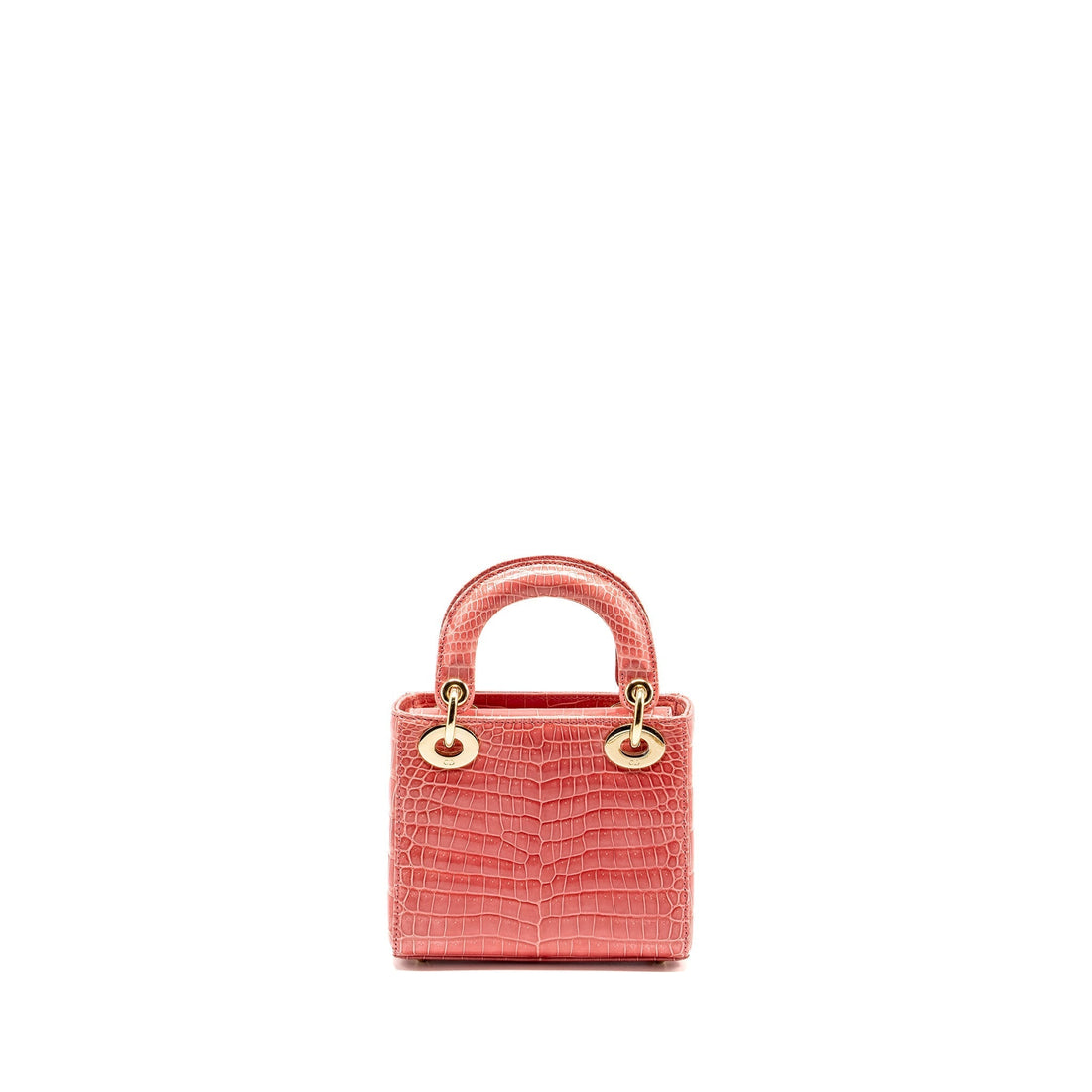 Top quality Dior Mini Lady Top quality Dior Crocodile Pink