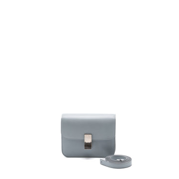 Celine Teen Classic Bag Box Calfskin Light Grey SHW