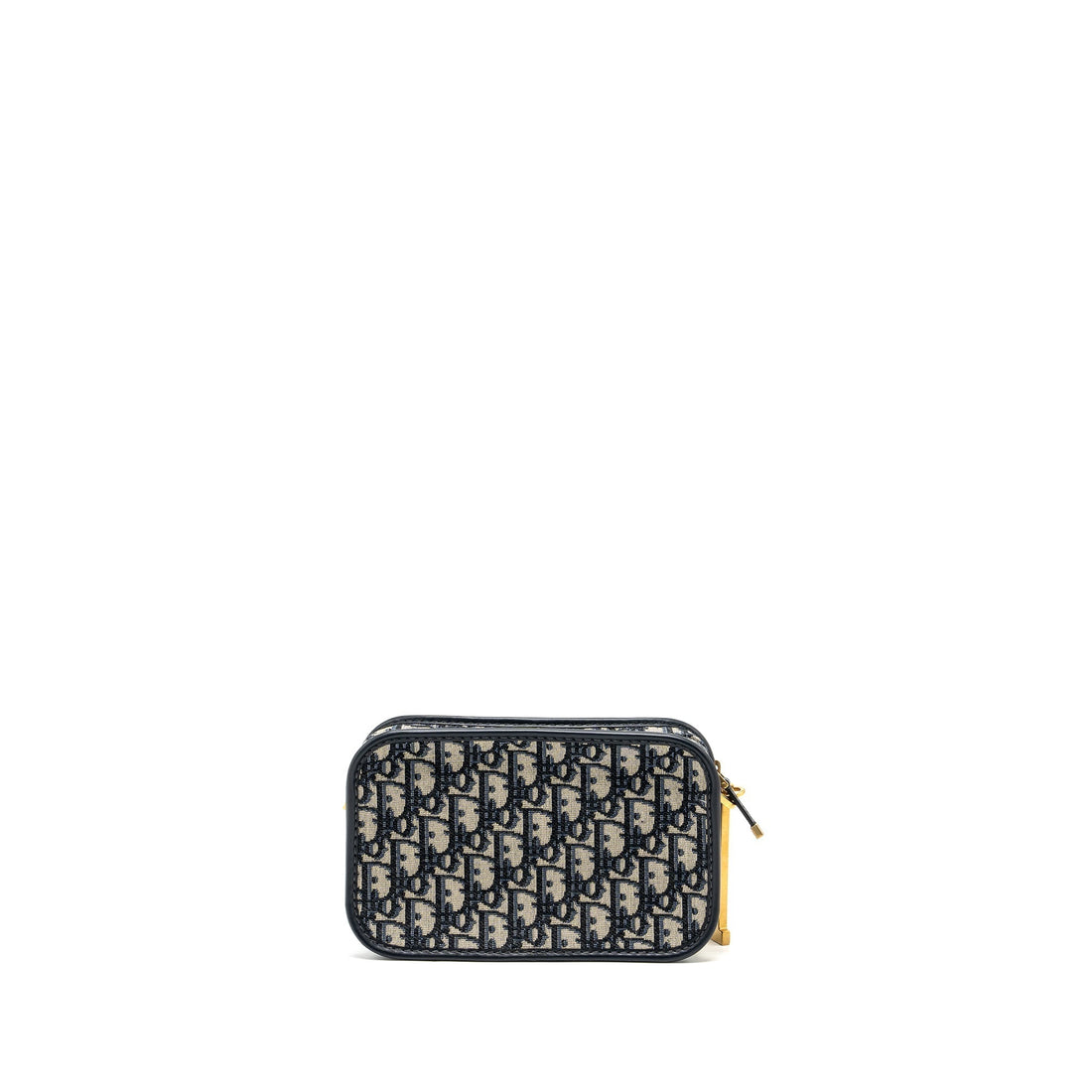 Top quality Dior Oblique Top quality Diorquake Clutch Canvas Blue