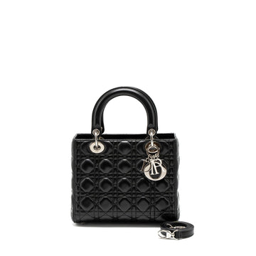 Top quality Dior Medium Lady Top quality Dior Lambskin Black