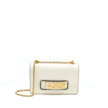 Top quality Dior Ja'Top quality Dior Flap Bag/ Clutch with Chain White