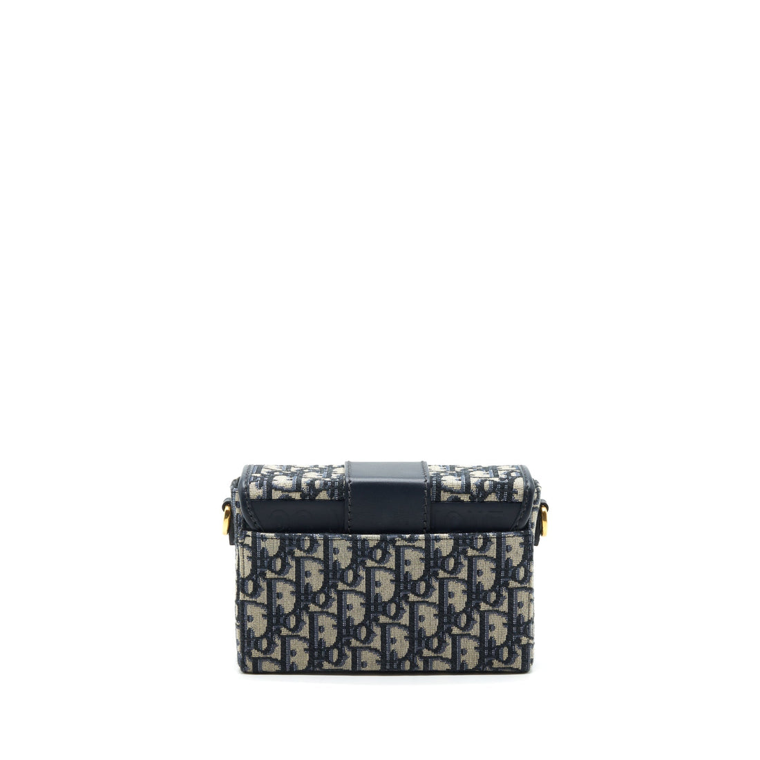 Top quality Dior 30 Montaigne Box Bag Blue Oblique Jacquard