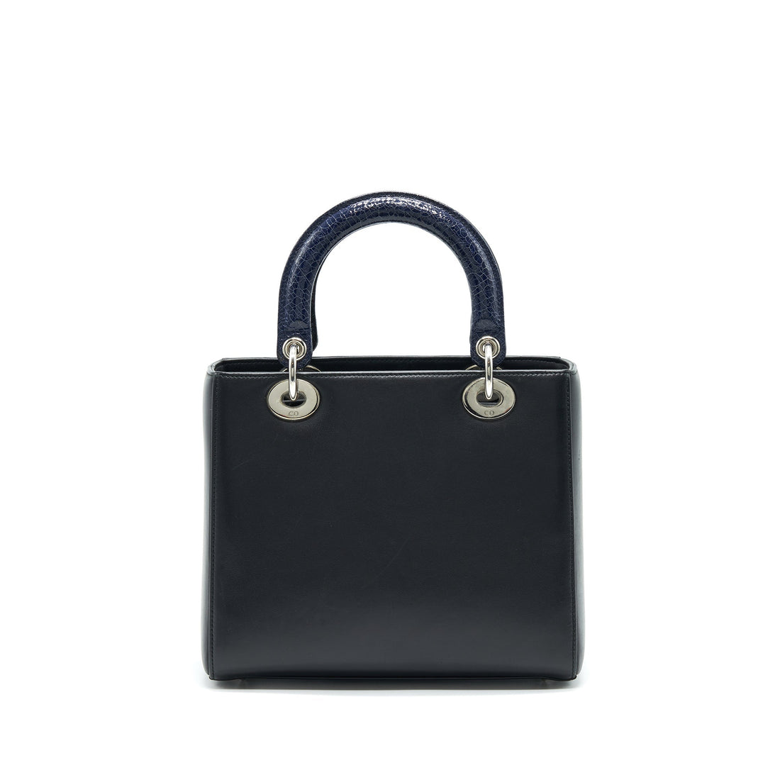 Top quality Dior Medium Lady Top quality Dior Bag limited edition black/ Blue