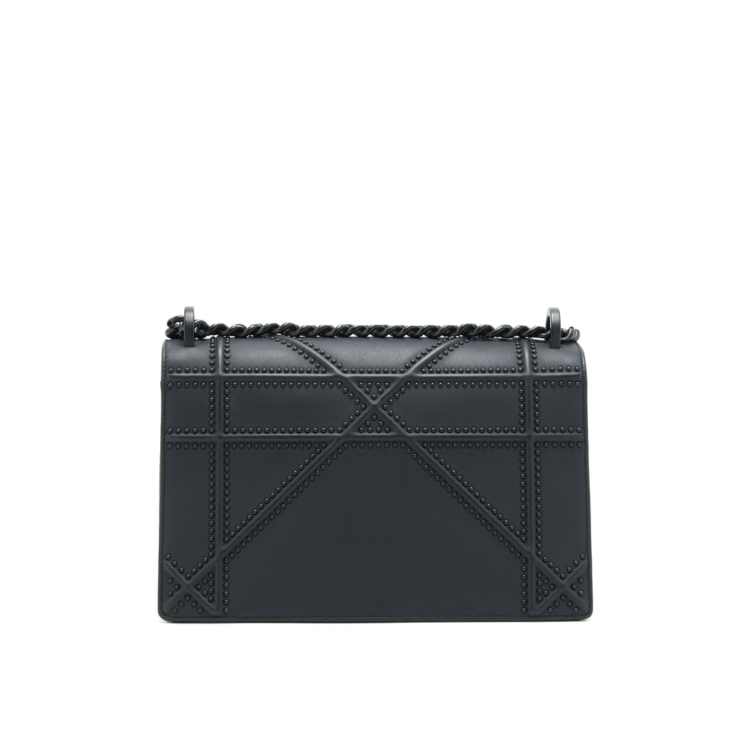 Top quality Dior Medium Studded So Black Top quality Diorama Bag