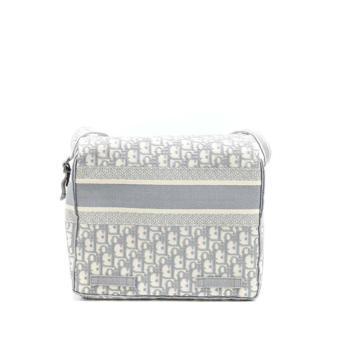 Top quality Dior Top quality Diorcamp Messenger Bag Oblique Embroidery Light Grey