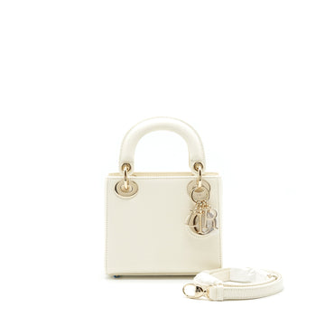 Top quality Dior Lizard Mini Lady Top quality Dior White