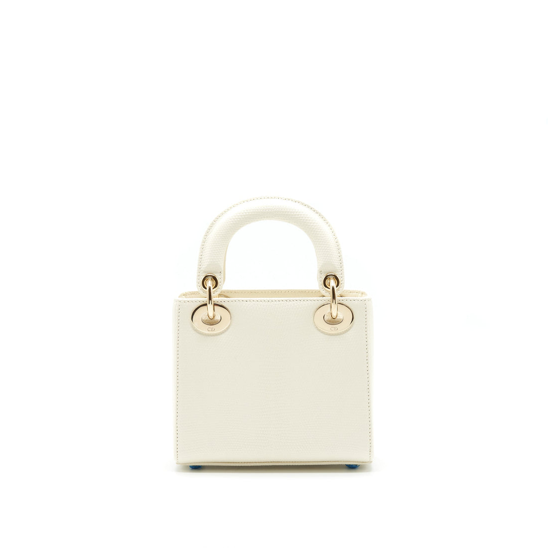 Top quality Dior Lizard Mini Lady Top quality Dior White