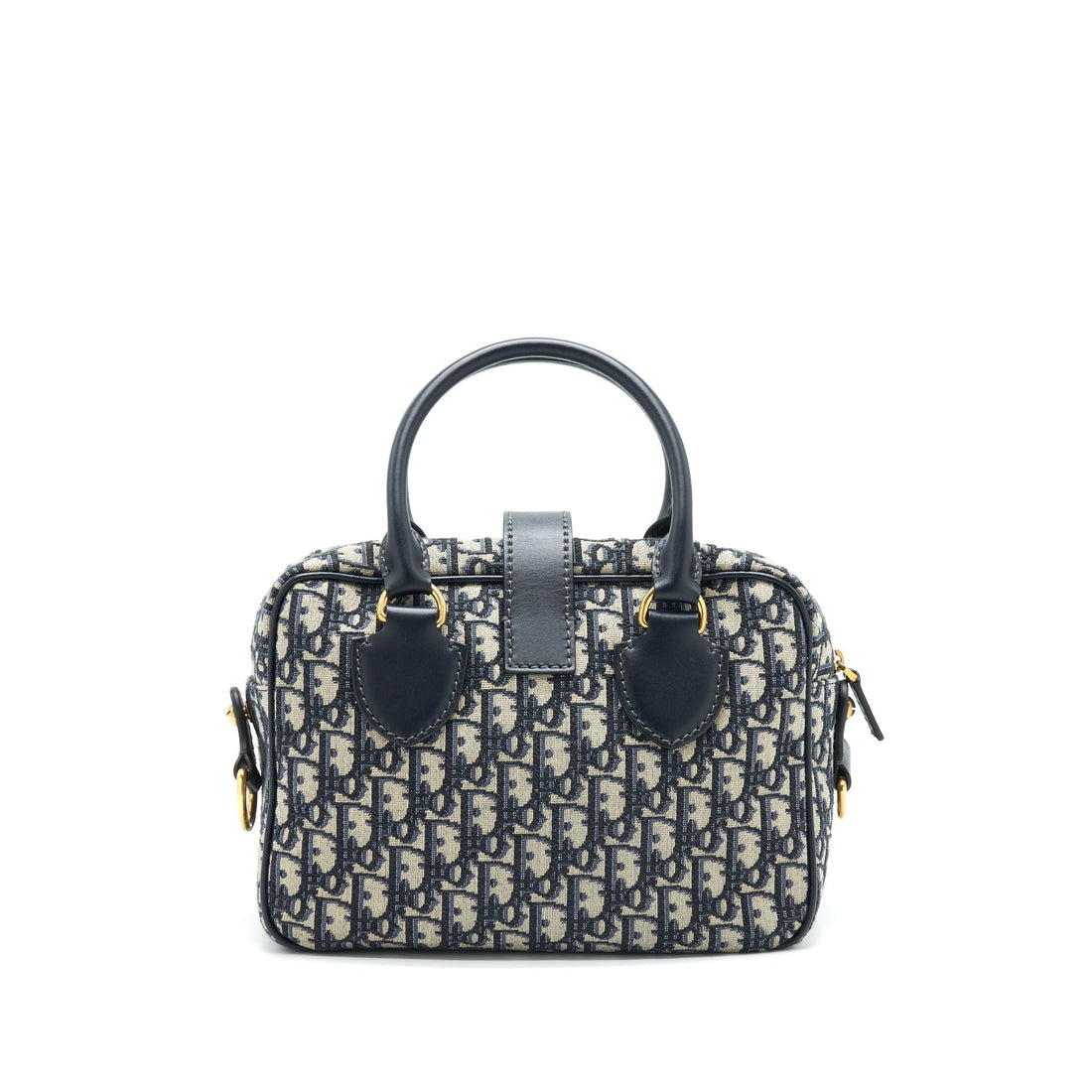 Top quality Dior Oblique Collection Blue Monogram Canvas Tote Bag