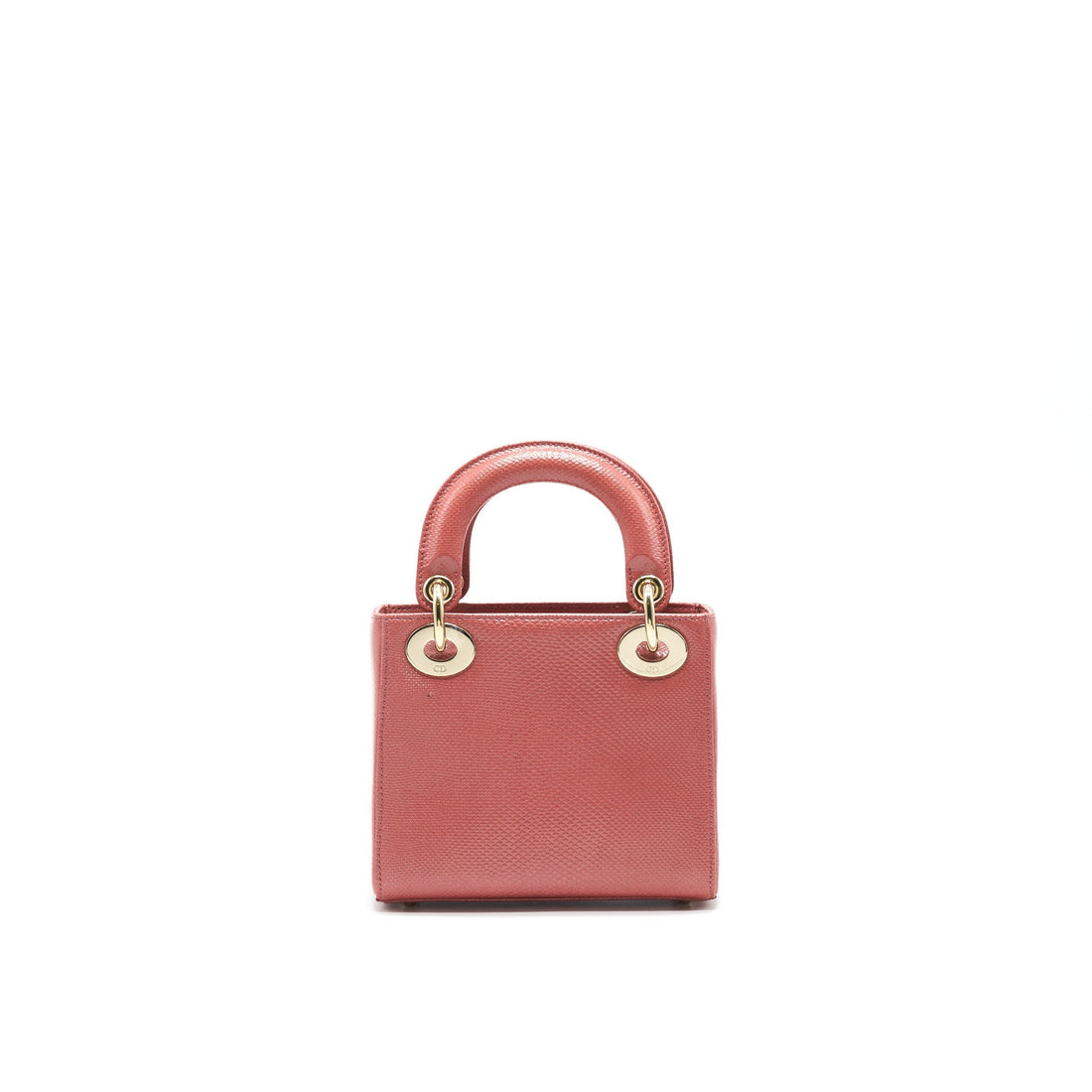 Top quality Dior Lizard mini Lady Top quality Dior Bag pink