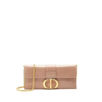 Top quality Dior 30 Montaigne Leather Clutch Bag with Chain