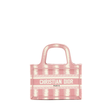 Top quality Dior Book Tote Mini Bag Pink/White