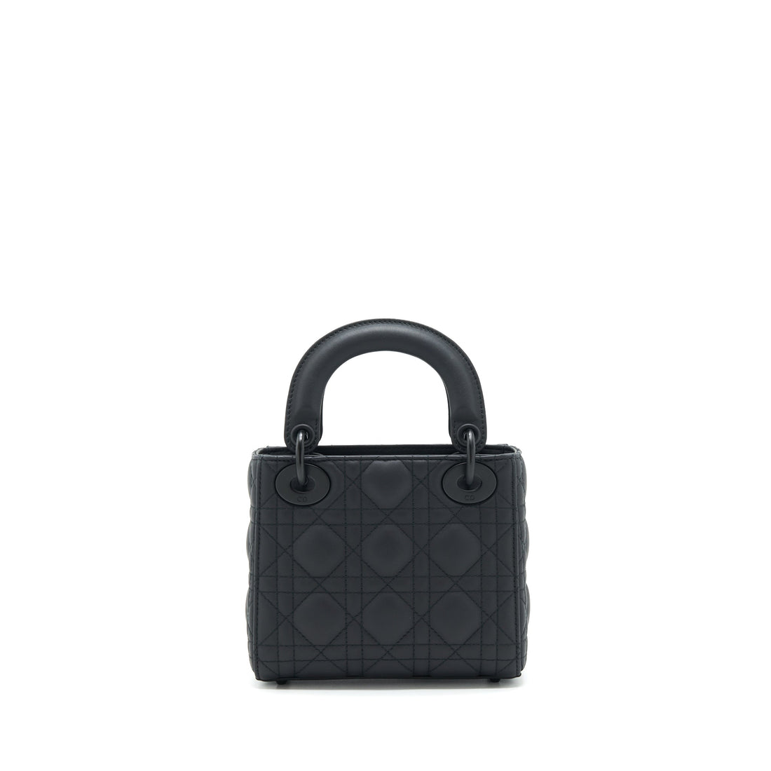 Top quality Dior mini Lady Top quality Dior Calfskin so black