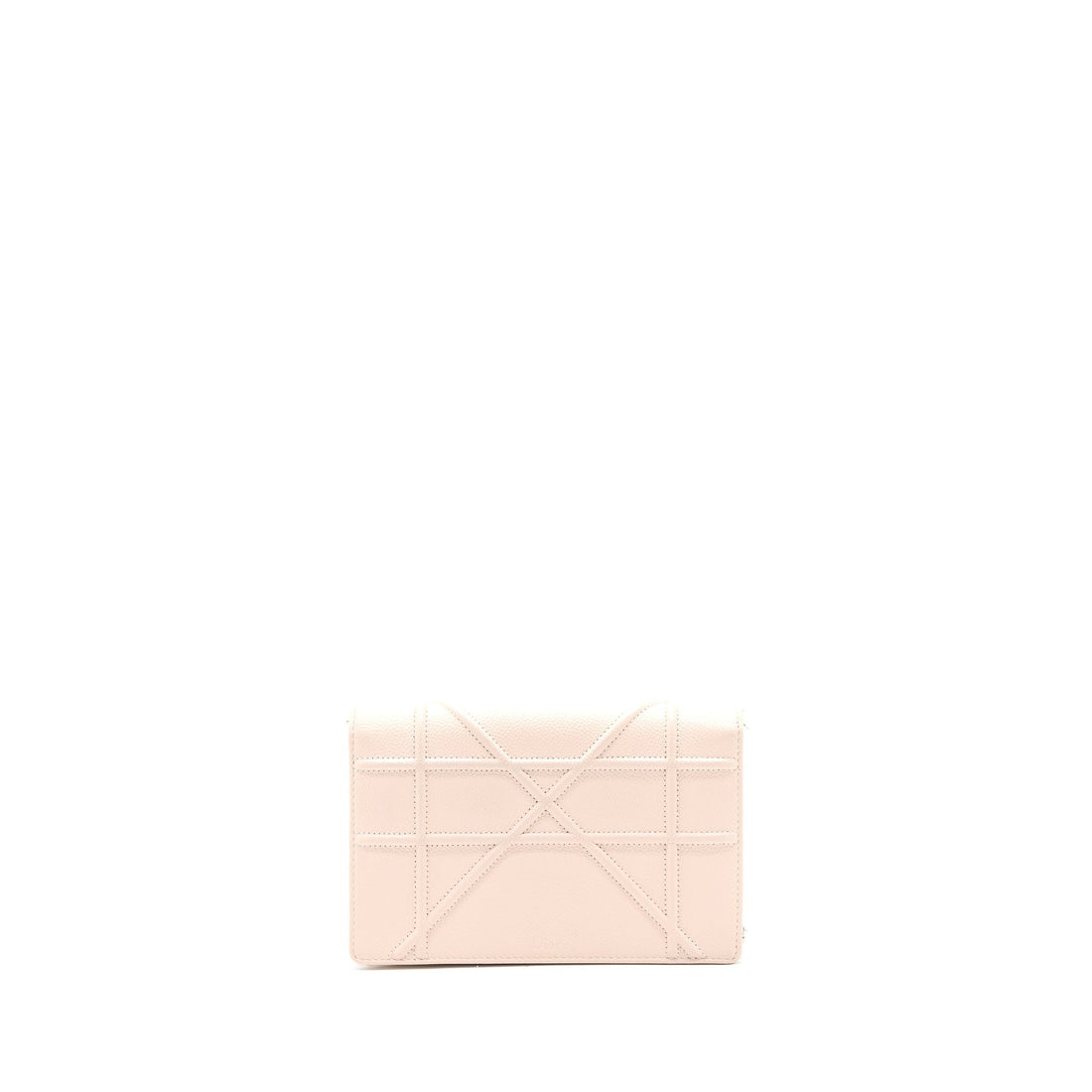 Top quality Dior Top quality Diorama Wallet On Chain Calfskin Light Pink