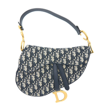 Top quality Dior Medium Top quality Dior Saddle Bag Blue Top quality Dior Oblique Jacquard
