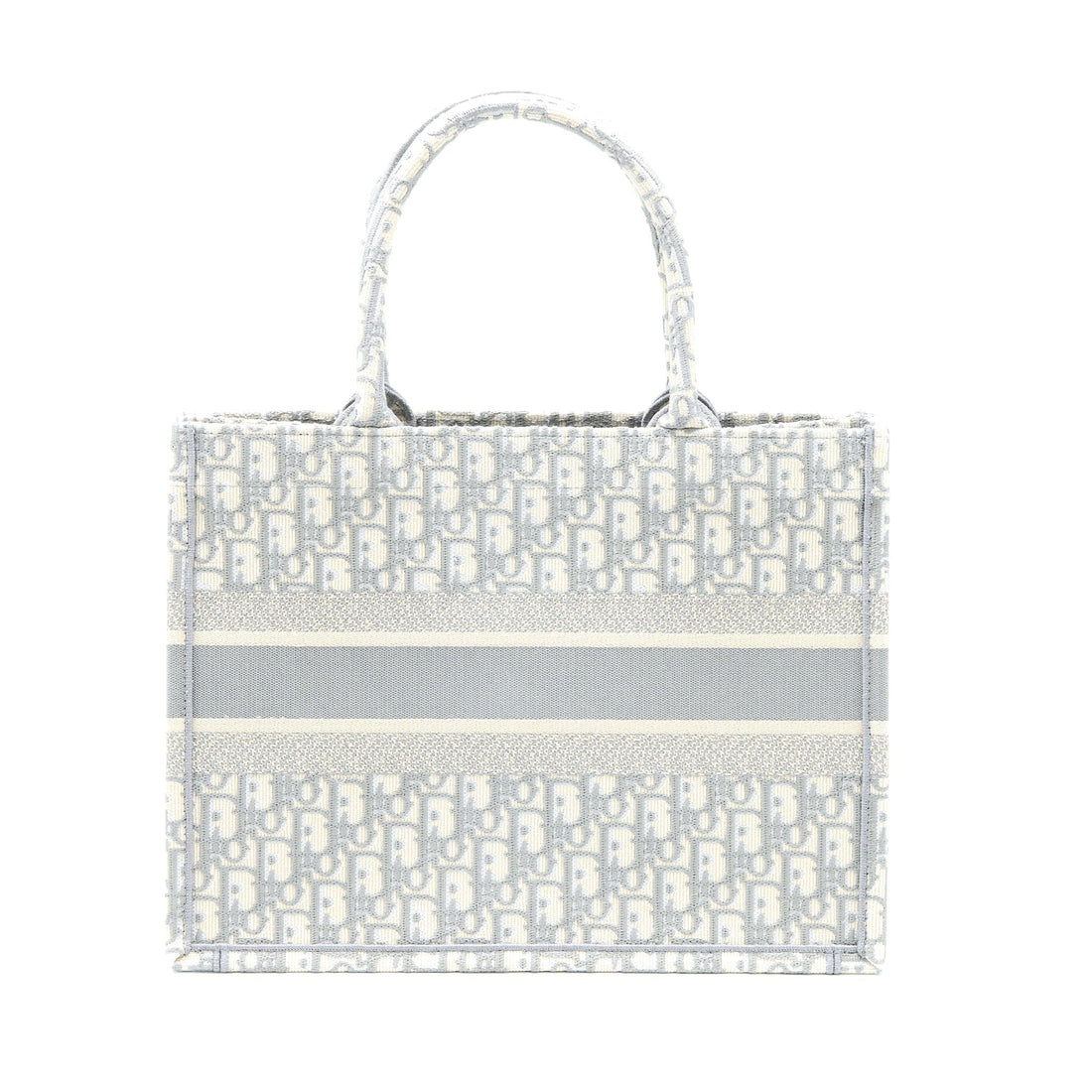 Top quality Dior Medium Book Tote Top quality Dior Oblique Embroidery Canvas Grey