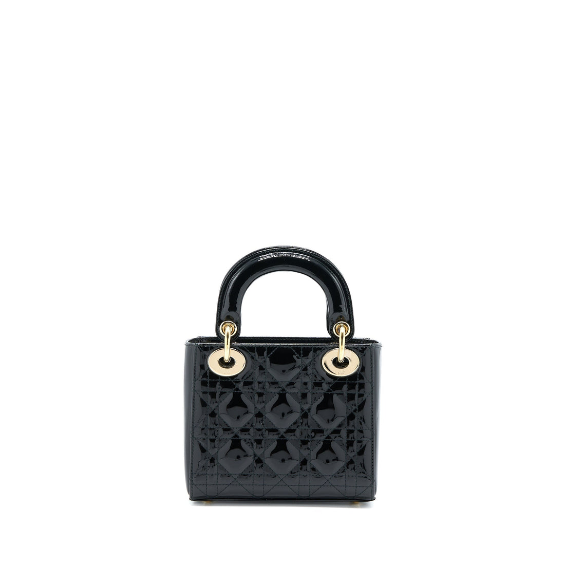 Top quality Dior Mini Lady Top quality Dior Patent Black