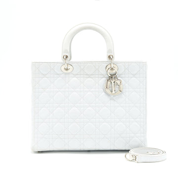 Top quality Dior Lady Top quality Dior Bag Large in White