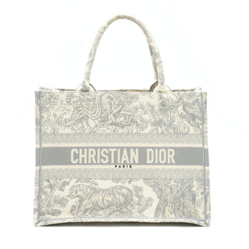 Top quality Dior Medium Top quality Dior Book Tote Grey Toile De Jouy Embroidery