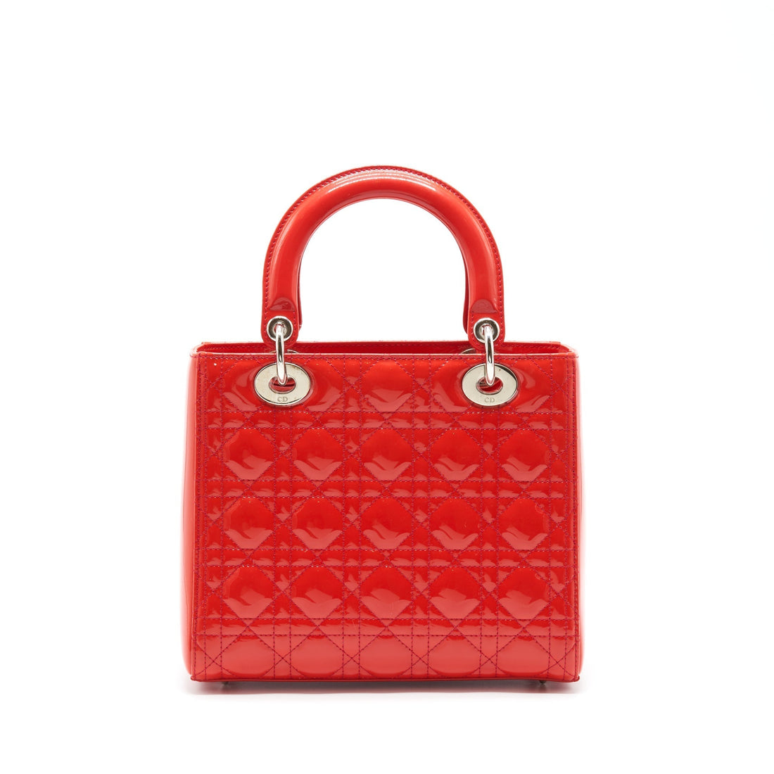 Top quality Dior Medium Lady Top quality Dior Patent Red
