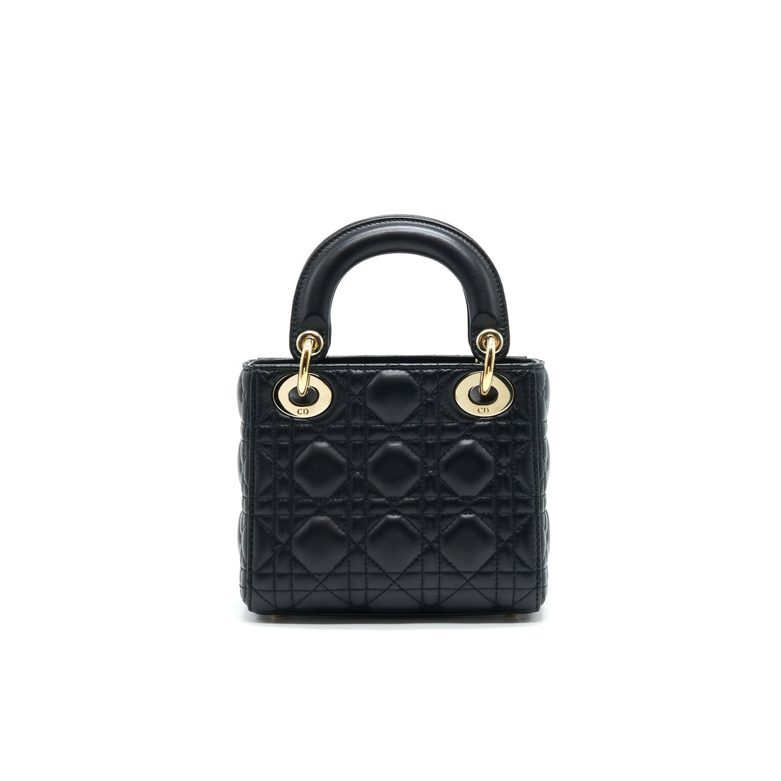 Top quality Dior mini Lady Top quality Dior Lambskin black with