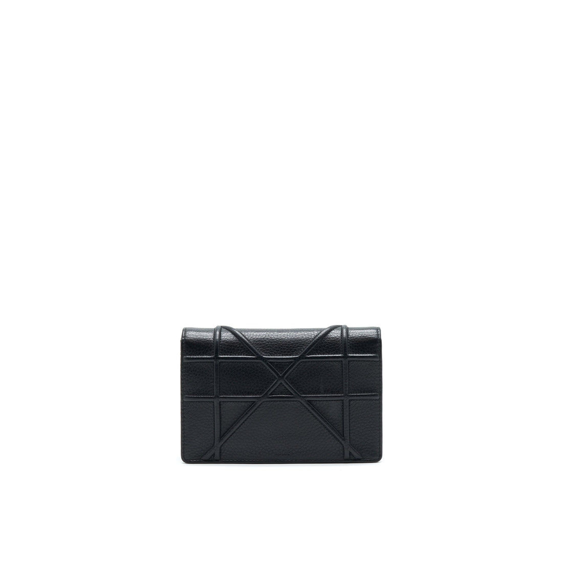 Top quality Dior Top quality Diorama Wallet on Chain Black with