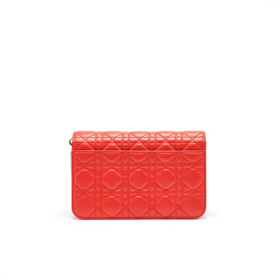Top quality Dior Miss Top quality Dior Pouch with Chain Poppy Orange