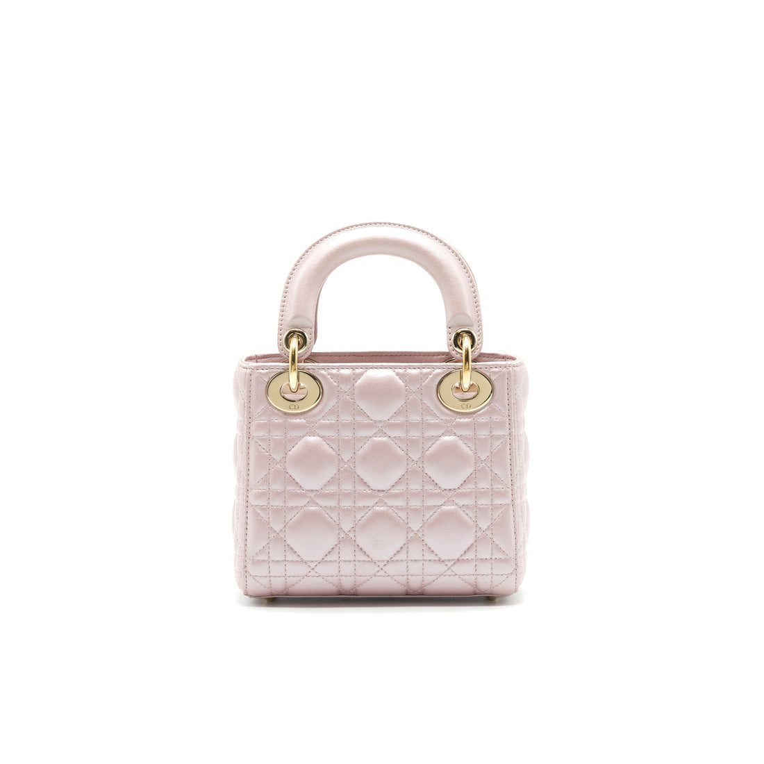 Top quality Dior MINI LADY WITH CHAIN LOTUS PEARL