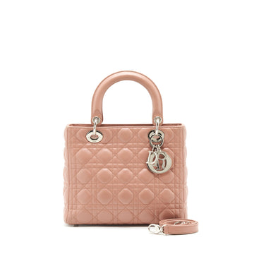 Top quality Dior Medium Lady Top quality Dior Lambskin Blush