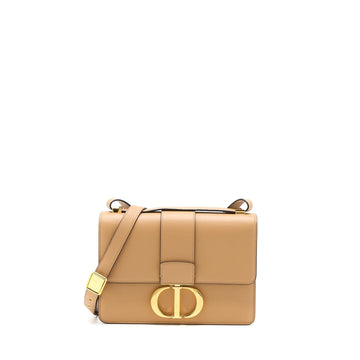 Top quality Dior 30 Montaigne Medium Bag Calfskin Dark Beige