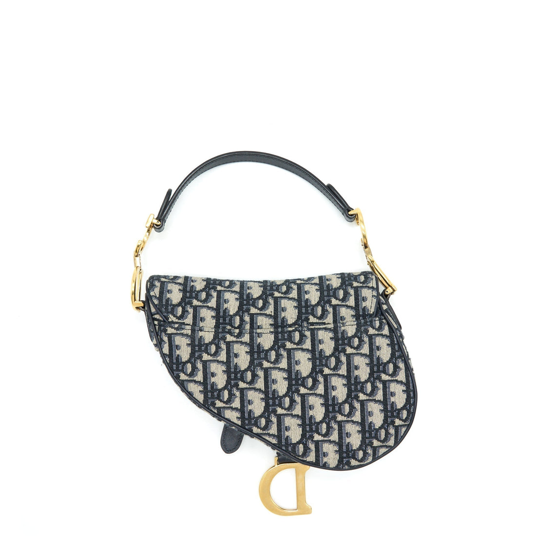 Top quality Dior Mini Saddle Blue Oblique