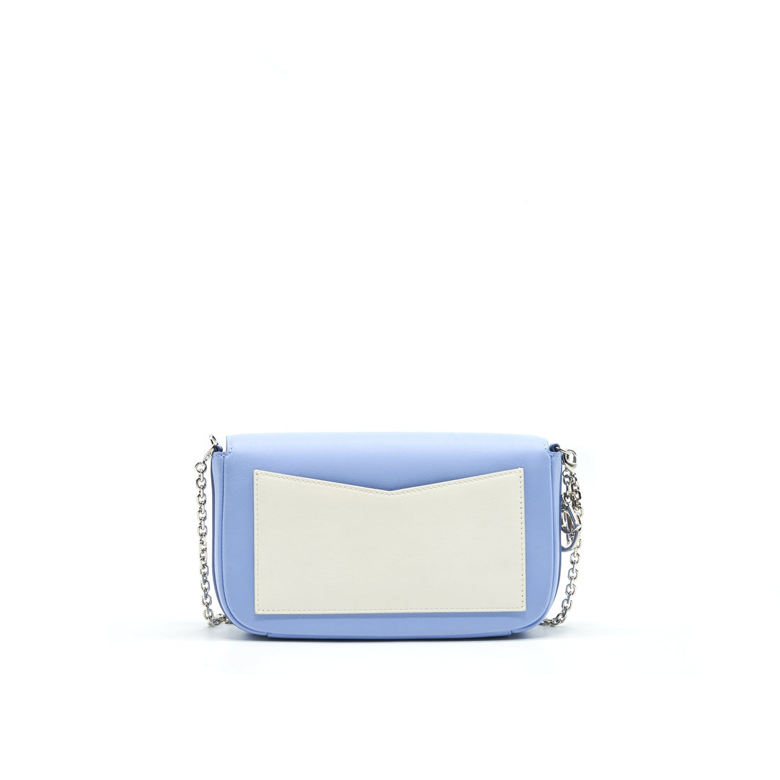 Top quality Dior Evening Wallet on chain Light Blue/ black/ White