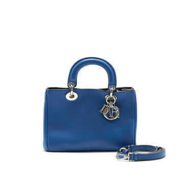Top quality Dior Mini Top quality Diorissimo Bag Blue/ Brown with