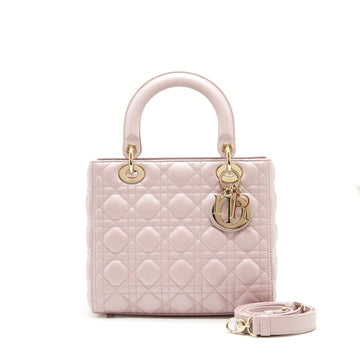 Top quality Dior Lady Top quality Dior Lambskin Light Pink