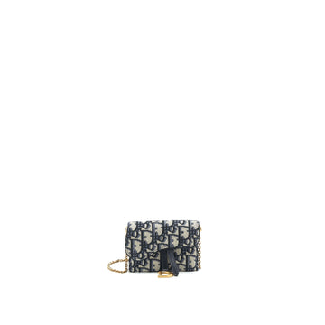 Top quality Dior Mini Saddle Pouch with Chain