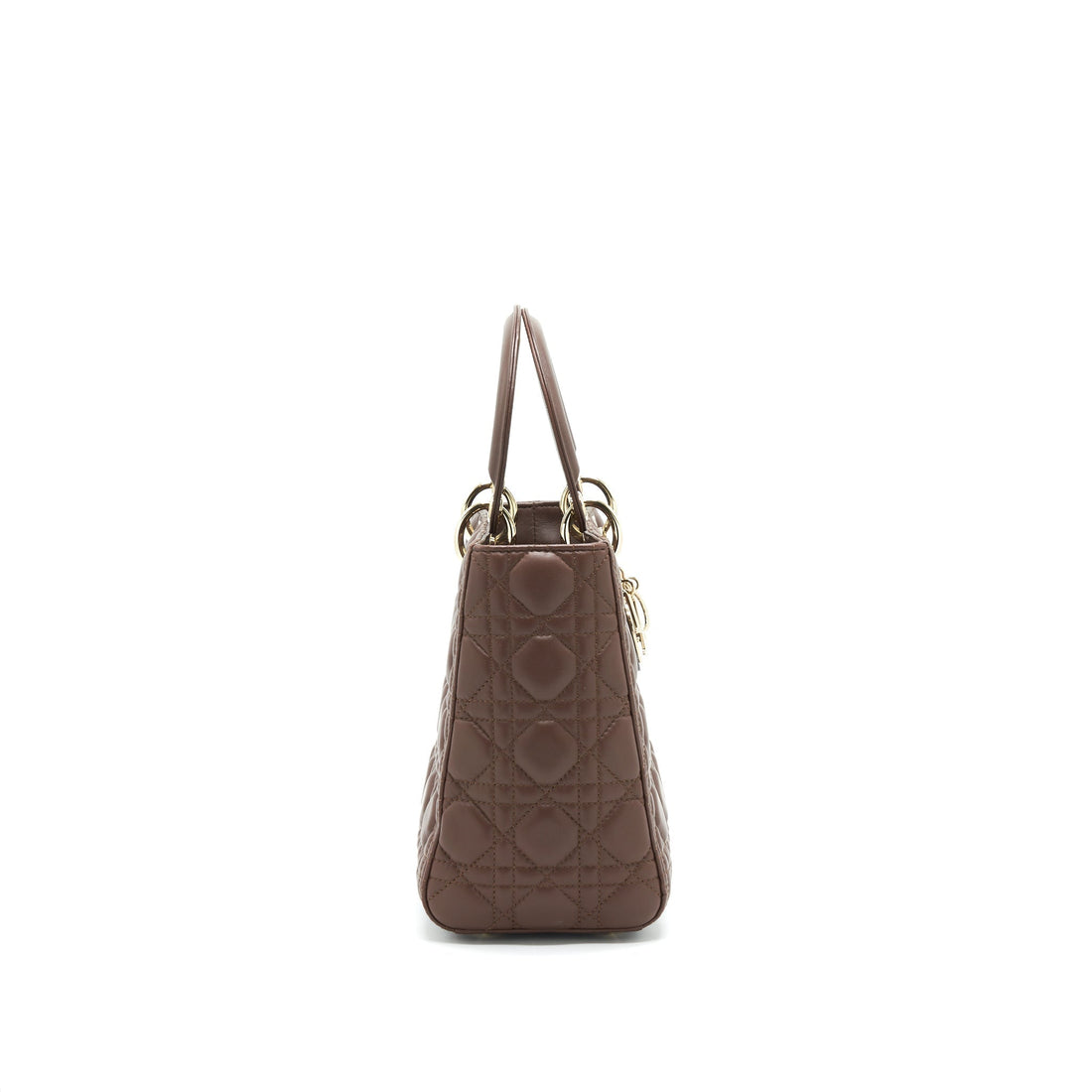 Top quality Dior medium Lady Top quality Dior Chocolate Brown