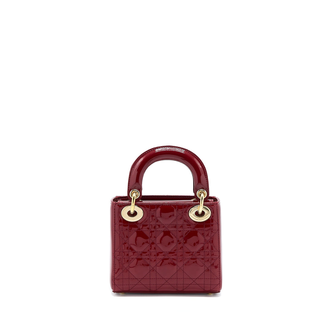 Top quality Dior Mini Lady Top quality Dior Patent Red