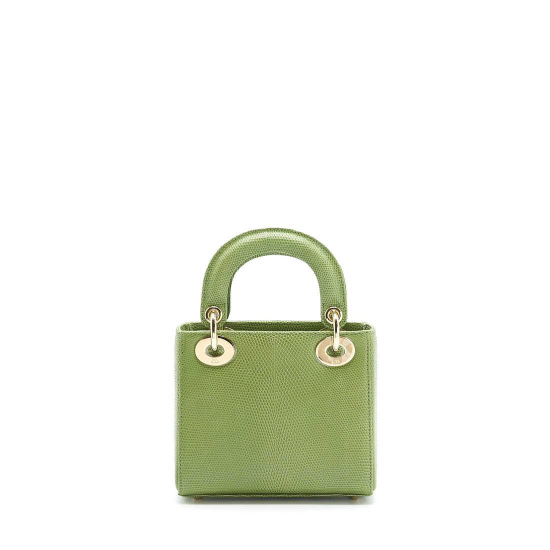 Top quality Dior Mini Lady Top quality Dior Lizard Light Green