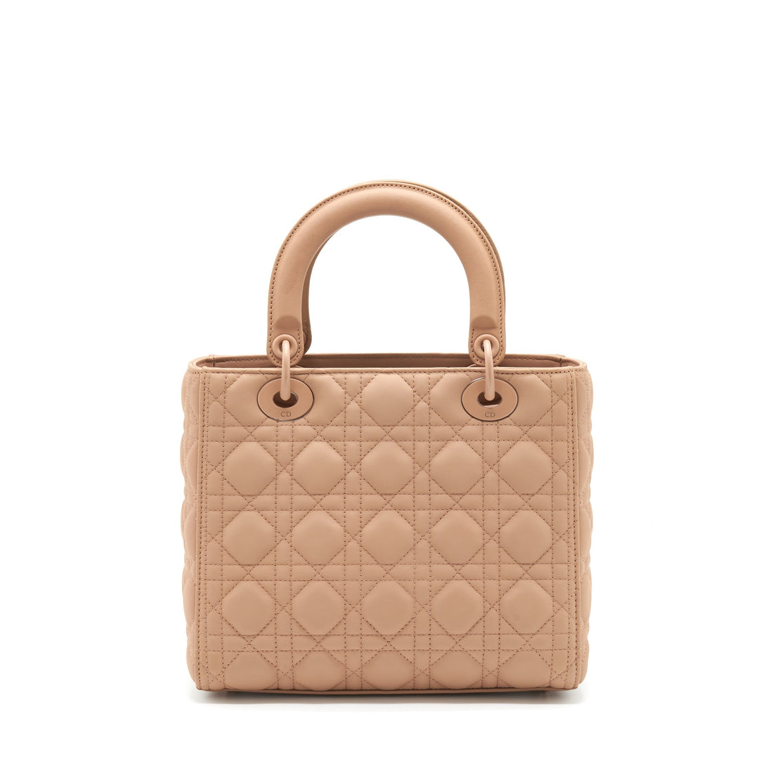 Top quality Dior Medium Lady Top quality Dior Blush Ultramatte Cannage Calfskin Bag