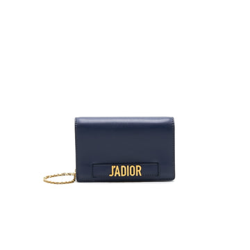 Top quality Dior J'a Top quality Dior Wallet on Chain Navy