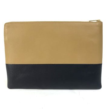 CELINE Clutch bag 100093HTM leather Brown Two-tone By color Women New 1:1