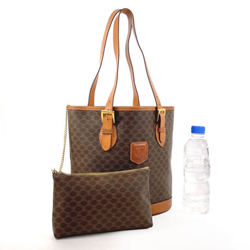CELINE Shoulder Bag PVC, Leather Brown New 1:1 Macadam Women New 1:1