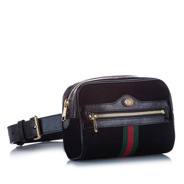 Gucci Small Ophidia Suede Belt Bag